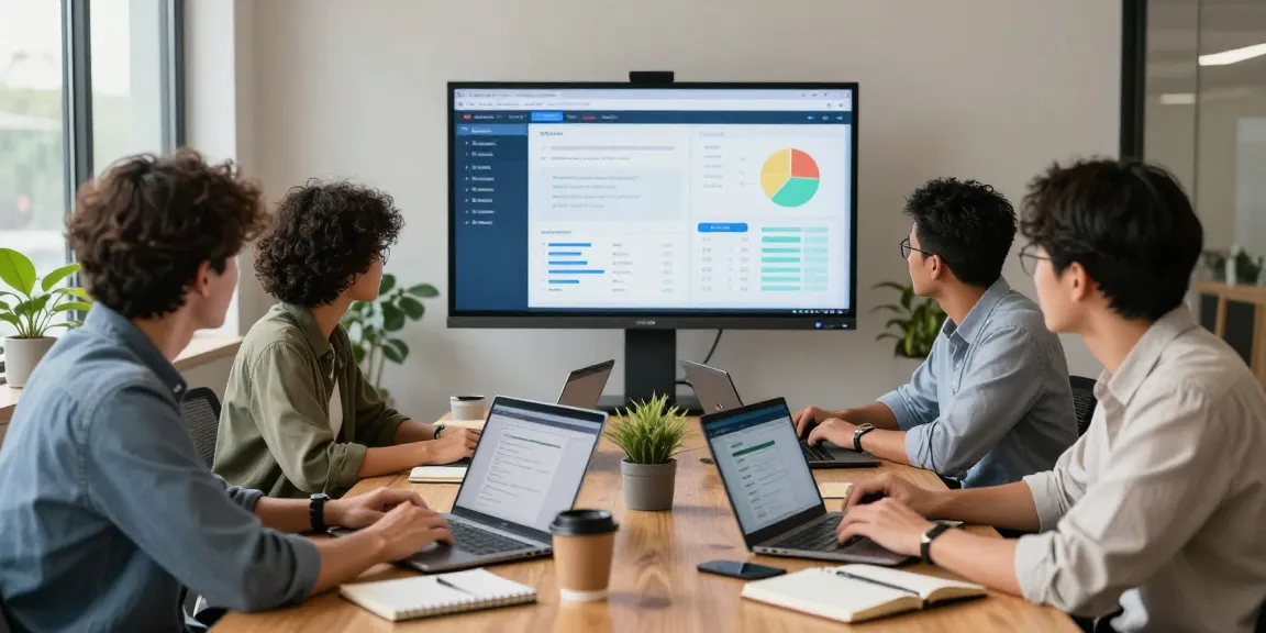 Dynamic team collaboration using WPS Official Website features in a modern office.